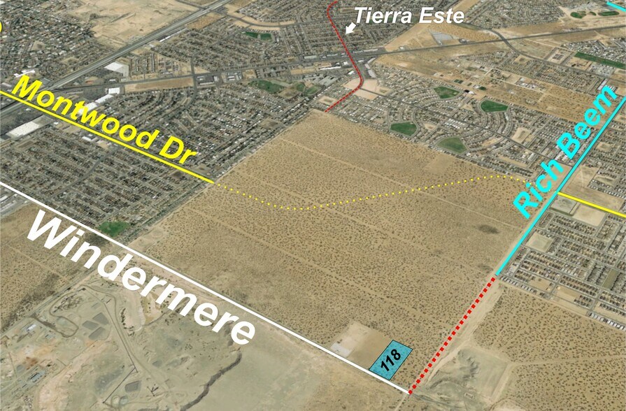 More Photos Of 14001 Windermere Ave, El Paso Land For Sale