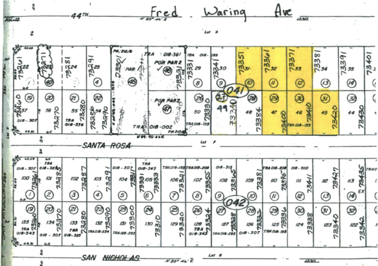 Primary Photo Of Santa Rosa Way, Palm Desert Land For Sale