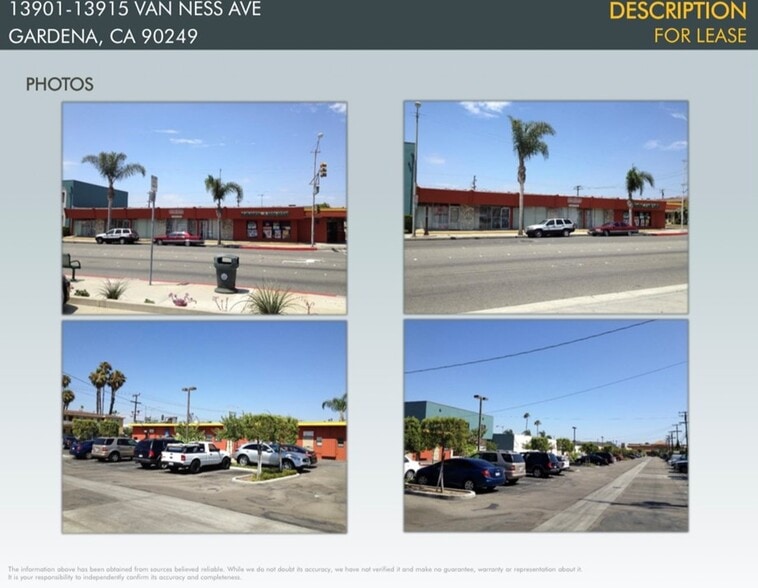 More Photos Of 13901-13915 Van Ness Ave, Gardena Storefront For Lease