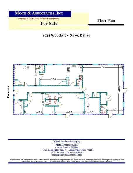 7022 Woodwick Dr Dallas Tx 75232 Daycare Center For Sale
