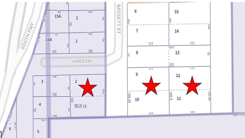 More Photos Of 8433 Bassett Street, Houston Land For Sale