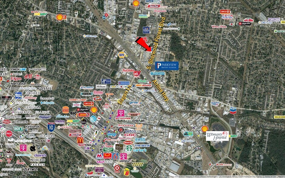 More Photos Of 5830 S Sherwood Forest Blvd, Baton Rouge Freestanding For Lease