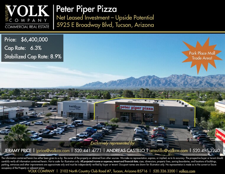 Primary Photo Of 5925 E Broadway Blvd, Tucson Freestanding For Sale