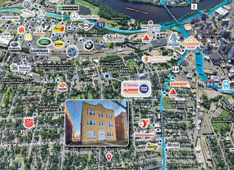 More Photos Of 204-206 Magnolia St, Hartford Apartments For Sale