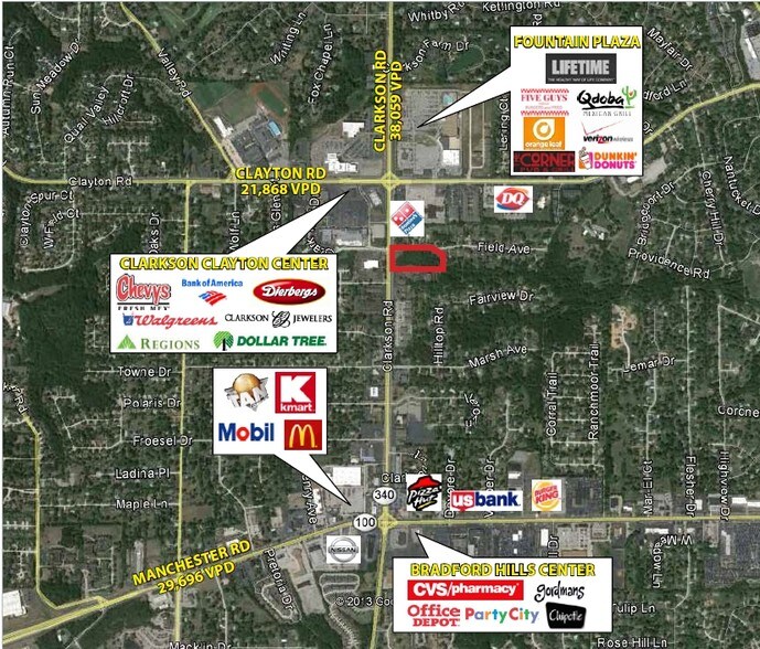 More Photos Of 299 Clarkson Rd, Ellisville Land For Lease