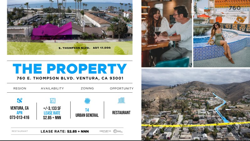 More Photos Of 756 E Thompson Blvd, Ventura Hotel For Lease