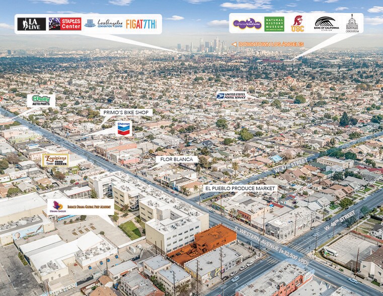 More Photos Of 4719 S Western Ave, Los Angeles Storefront Retail Residential For Sale