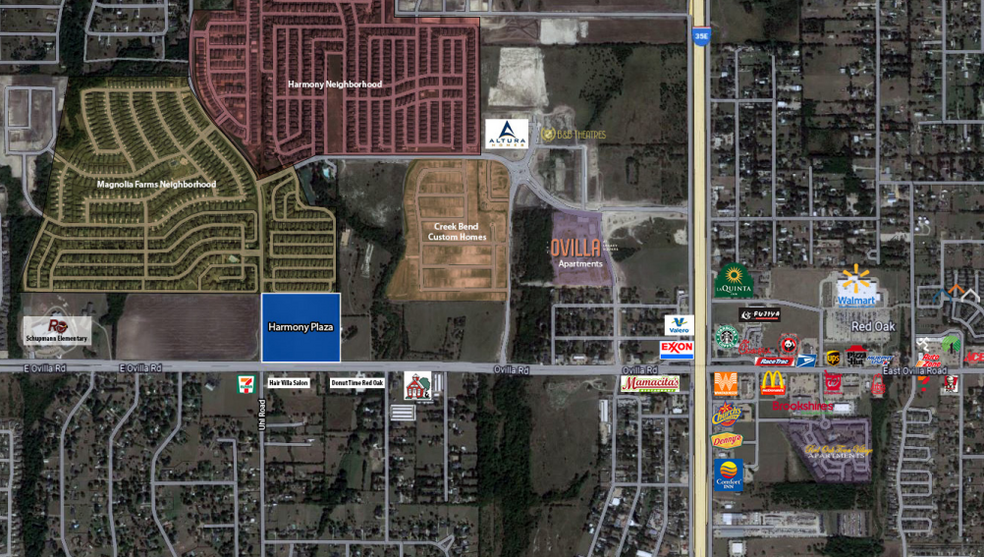 Primary Photo Of Ovilla Road & Uhl Road, Red Oak Land For Lease