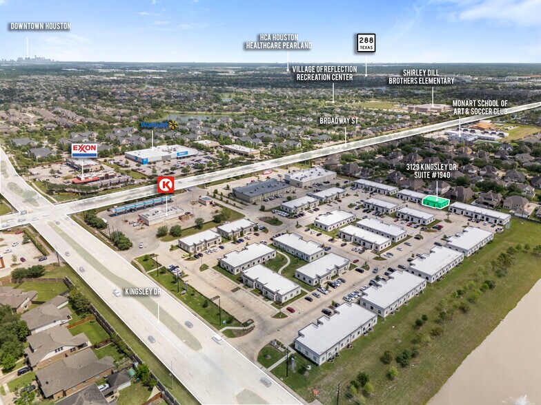 More Photos Of 3129 Kingsley Dr, Pearland Medical For Lease