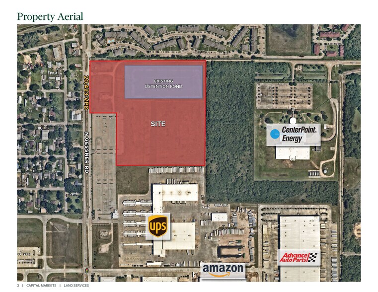 Primary Photo Of 11802 N Gessner Dr, Houston Land For Sale