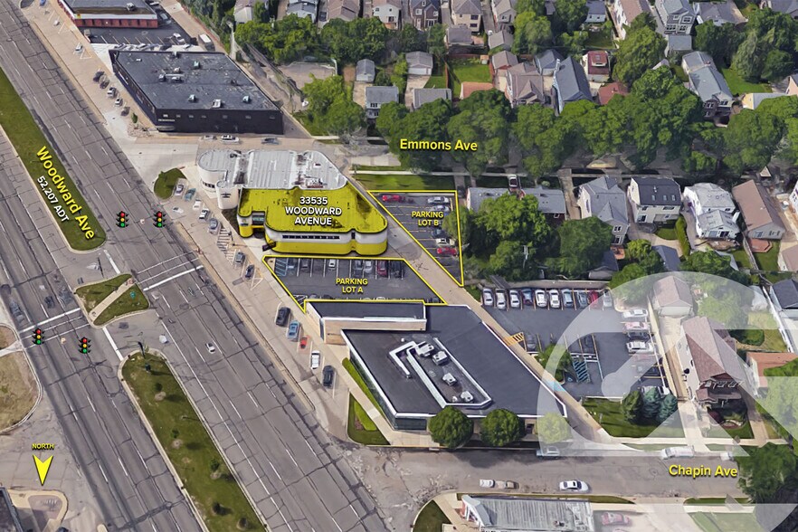 More Photos Of 33535 Woodward Ave, Birmingham General Retail For Sale