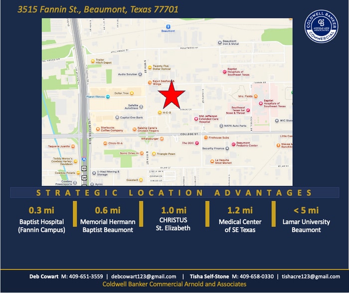 More Photos Of 3515 Fannin St, Beaumont Unknown For Lease