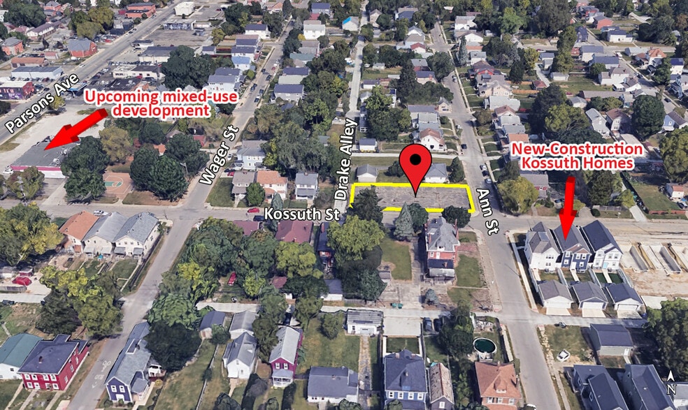 More Photos Of 612 Kossuth st, Columbus Land For Sale