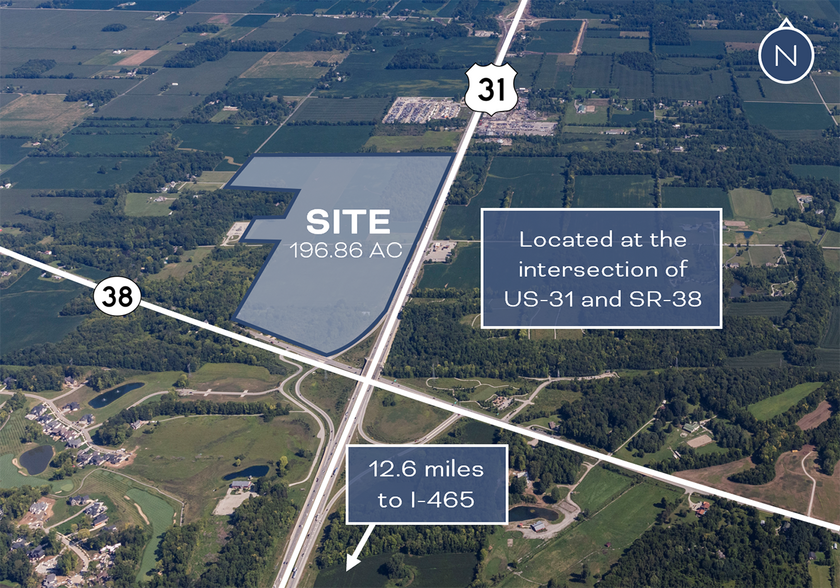 Primary Photo Of NWQ of SR 38 & US-31, Sheridan Land For Lease