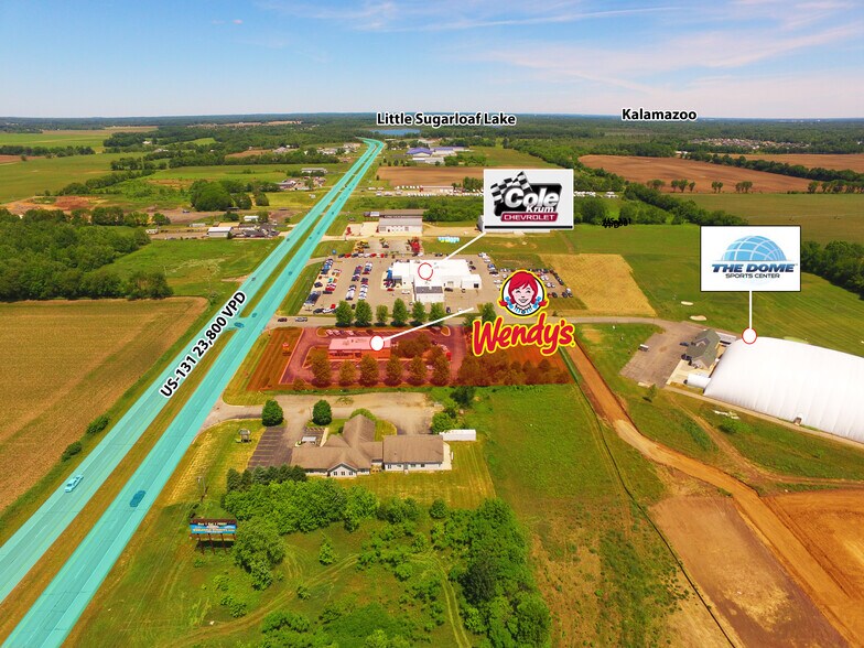 More Photos Of 12793 N Us Highway 131, Schoolcraft Fast Food For Lease