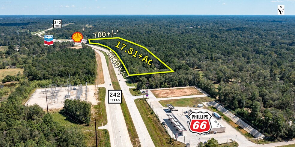 More Photos Of SH 242 & FM 1485, Conroe Land For Sale