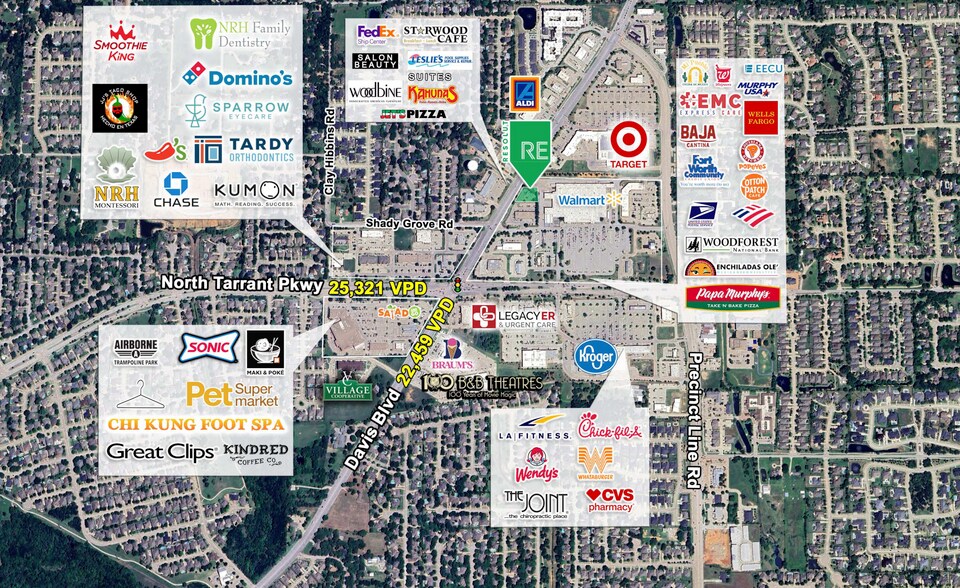 More Photos Of 8416 Davis Blvd, North Richland Hills Fast Food For Lease