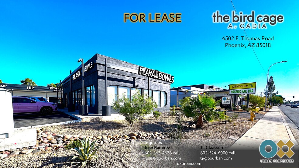 More Photos Of 4502-4528 E Thomas Rd, Phoenix Unknown For Lease