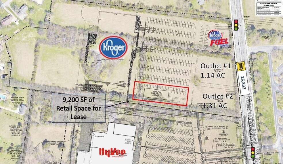 More Photos Of 2633 Memorial Blvd, Murfreesboro Land For Lease