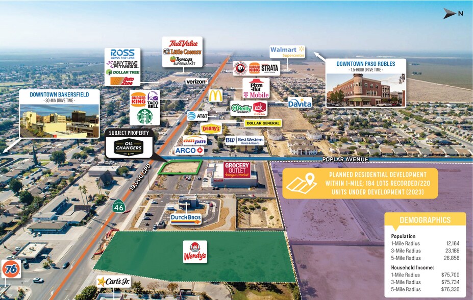 More Photos Of 1640 Highway 46, Wasco General Retail For Sale