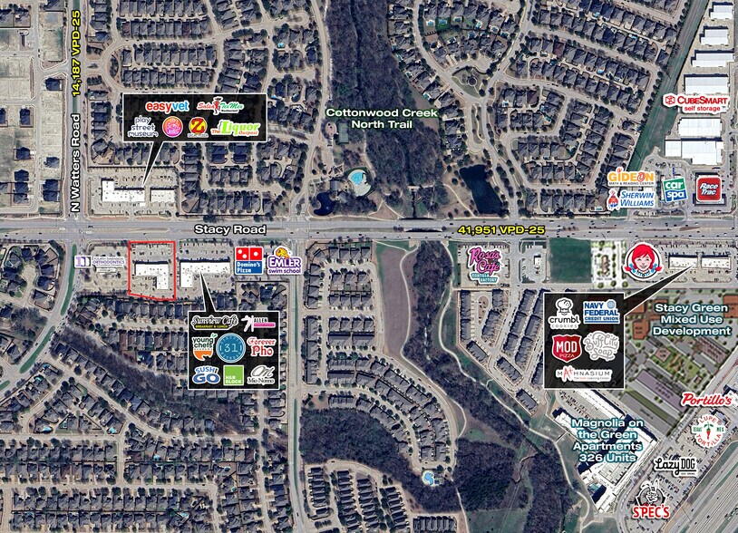 More Photos Of 945 W Stacy Rd, Allen General Retail For Sale