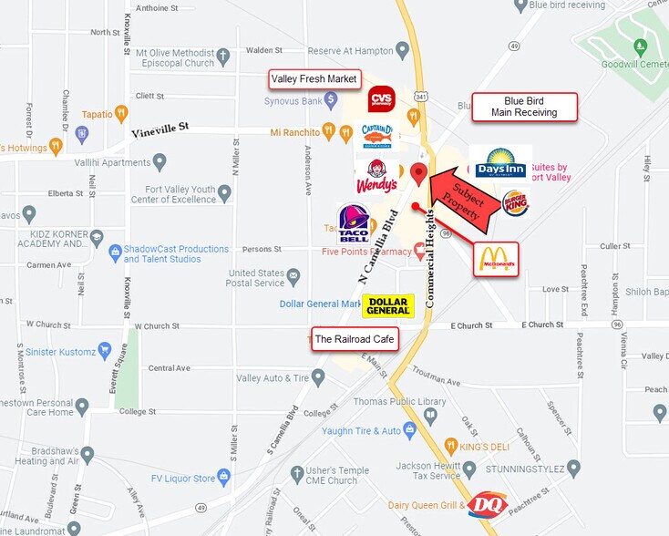 More Photos Of 216 N Camellia Blvd, Fort Valley Office For Sale