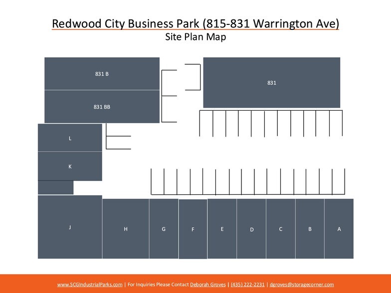 Primary Photo Of 815-831 Warrington Ave, Redwood City Warehouse For Lease