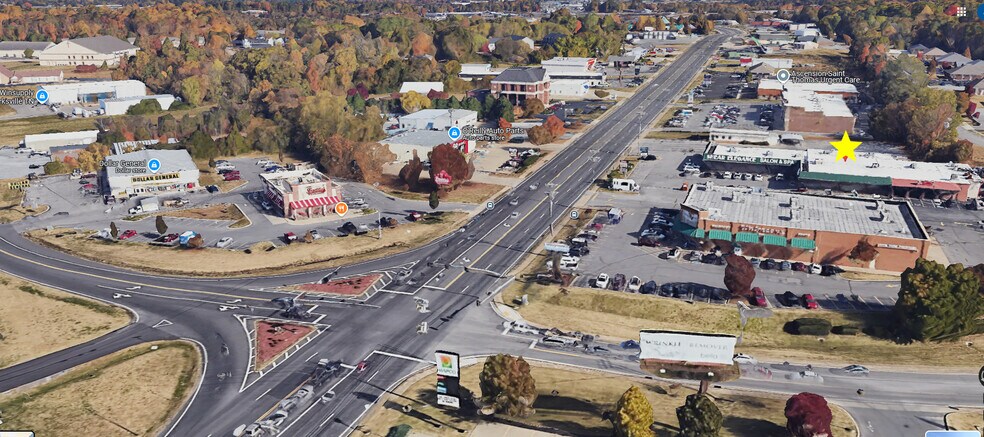 More Photos Of 2121 Wilma Rudolph Blvd, Clarksville General Retail For Lease