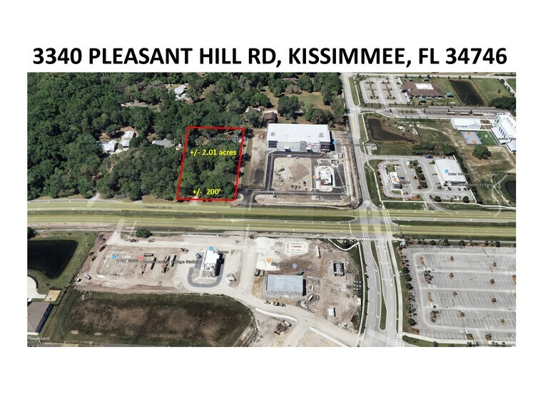 Primary Photo Of 3340 Pleasant Hill Rd, Kissimmee Land For Sale