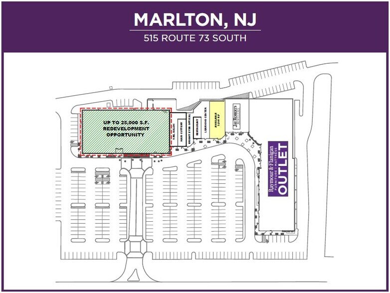 More Photos Of 515 Route 73 S, Marlton Unknown For Lease