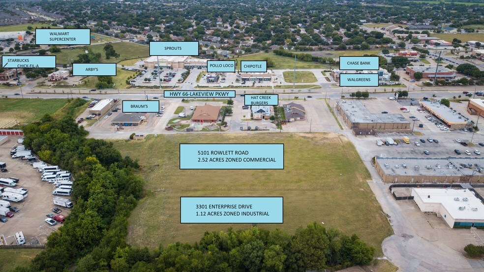 Primary Photo Of 5101 Rowlett Rd, Rowlett Land For Sale