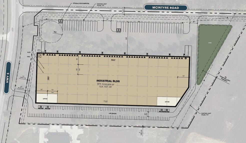 More Photos Of 2010 N McDonald St, McKinney Distribution For Lease