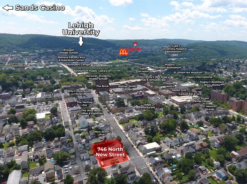 Primary Photo Of 746 N New St, Bethlehem Auto Repair For Sale