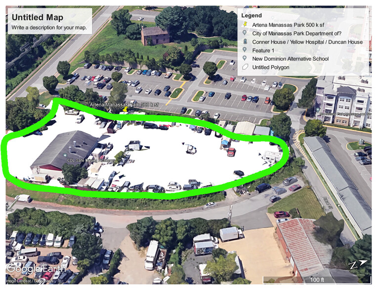 Primary Photo Of 8225 Conner Dr, Manassas Park Land For Lease