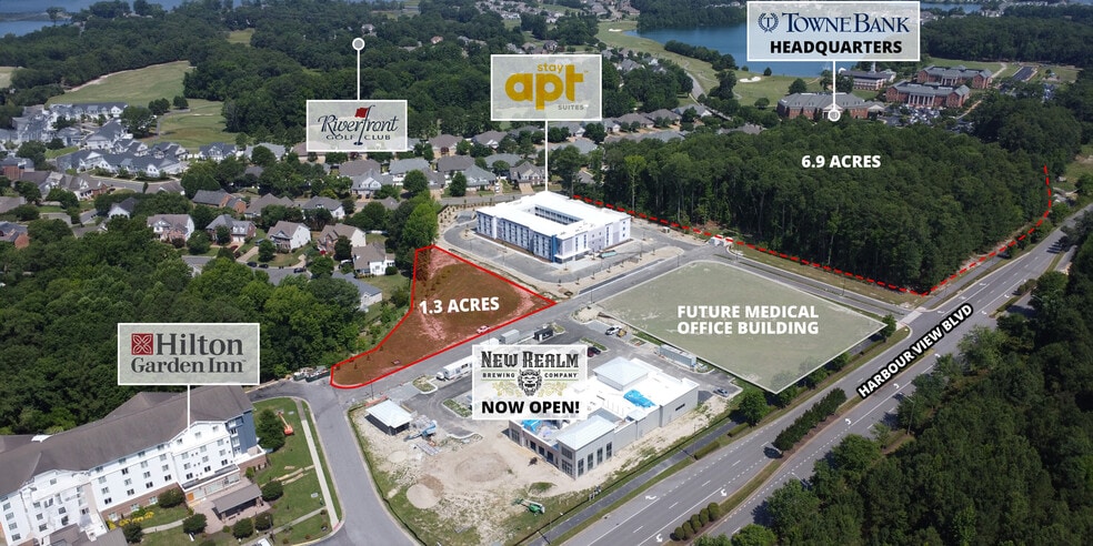 More Photos Of Harbour View Boulevard at Harbour Pointe Dr, Suffolk Land For Sale