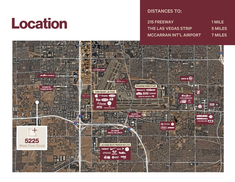 More Photos Of 5225 W Post Rd, Las Vegas Land For Lease