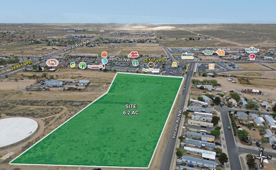 More Photos Of 9525 Central Ave NW, Albuquerque Land For Lease