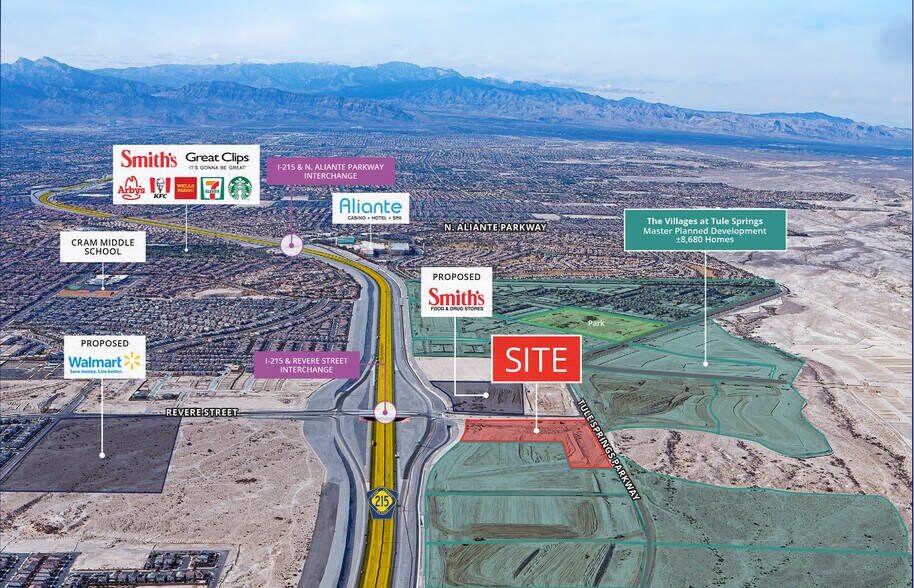 More Photos Of 215 Beltway & Revere Street, North Las Vegas Land For Lease