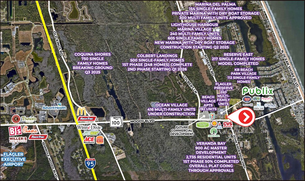 More Photos Of 2400 Moody Blvd, Flagler Beach Land For Lease