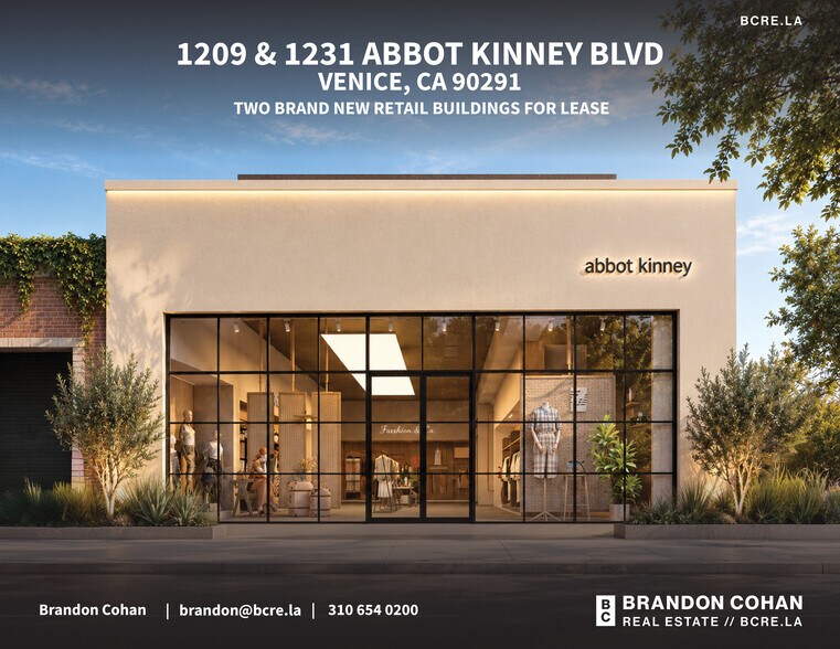 Primary Photo Of 1209 Abbot Kinney Blvd, Venice Office For Lease