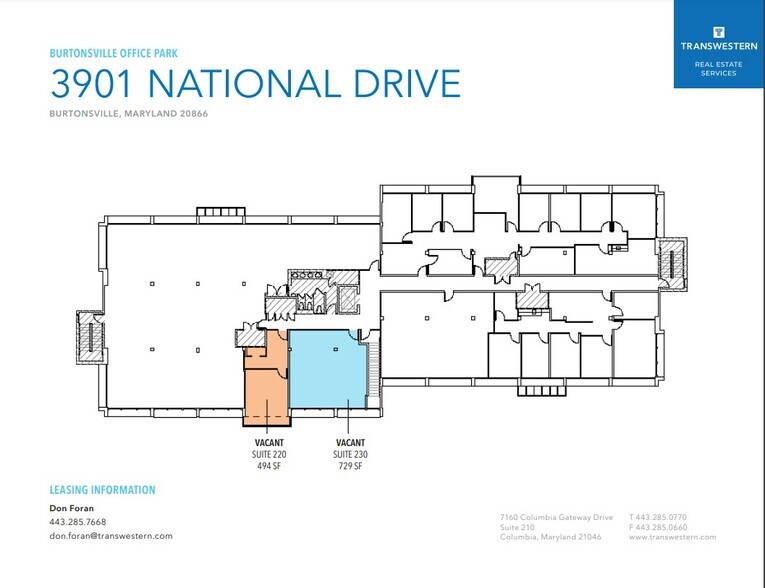 More Photos Of 3901 National Dr, Burtonsville Office For Lease