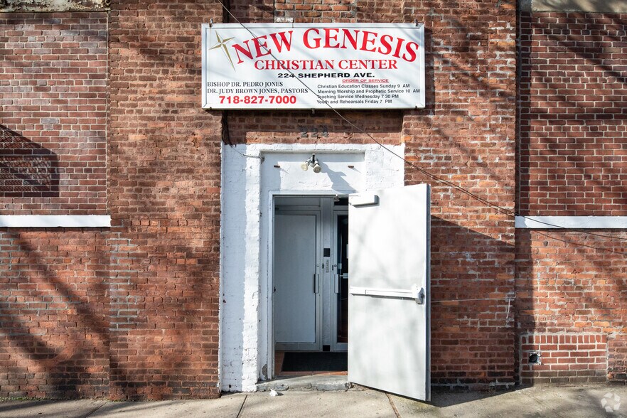 Primary Photo Of 224 Shepherd Ave, Brooklyn Religious Facility For Sale
