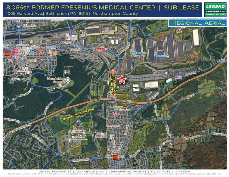 More Photos Of 1005 Harvard Ave, Bethlehem Medical For Lease