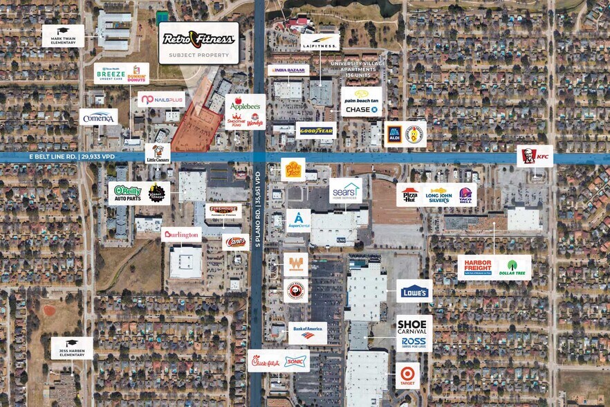 More Photos Of 1301 E Belt Line Rd, Richardson Health Club For Lease