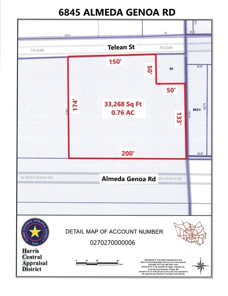 More Photos Of 6845 Almeda-Genoa Rd, Houston Land For Sale