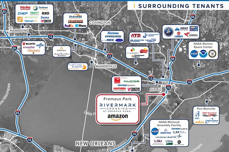 More Photos Of 1498 Town Center Pky, Slidell Distribution For Lease