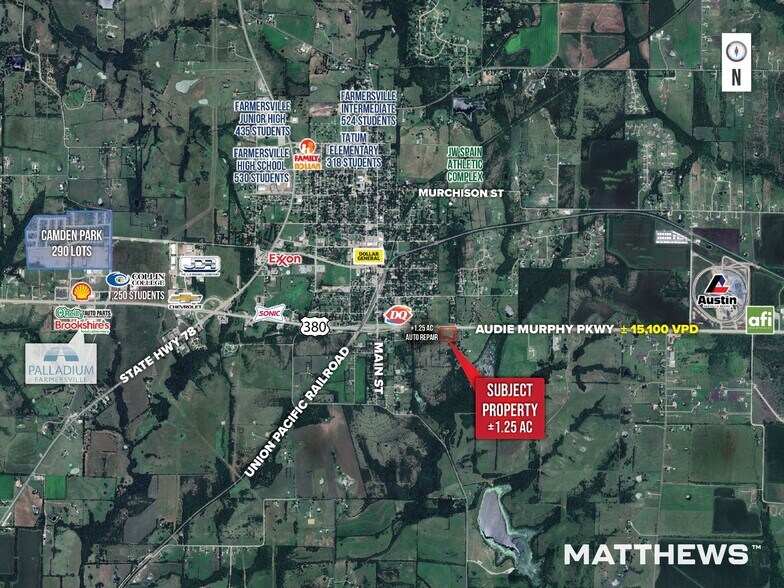 Primary Photo Of 420 E Audie Murphy Pky, Farmersville Land For Sale