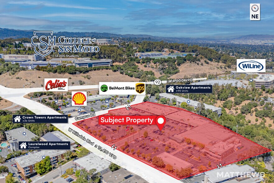 More Photos Of 1206-1334 W Hillsdale Blvd, San Mateo Storefront For Lease