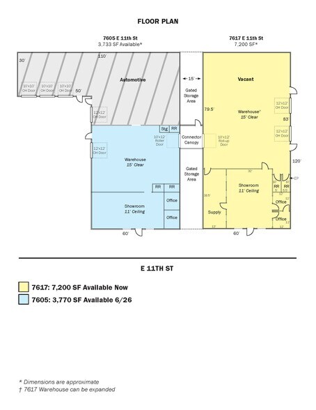 More Photos Of 7605 E 11th St, Tulsa Unknown For Lease
