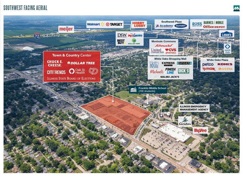 More Photos Of 2301-2401 S MacArthur Blvd, Springfield Unknown For Lease